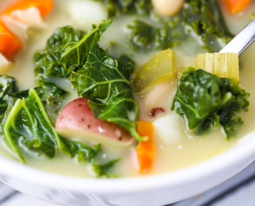 Veggie Bean Kale Soup