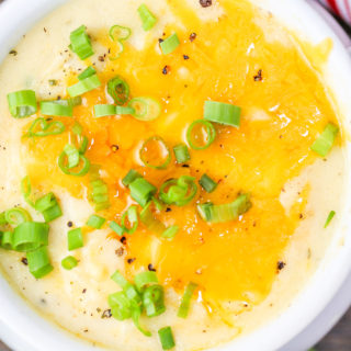 Slow Cooker Loaded Potato Soup