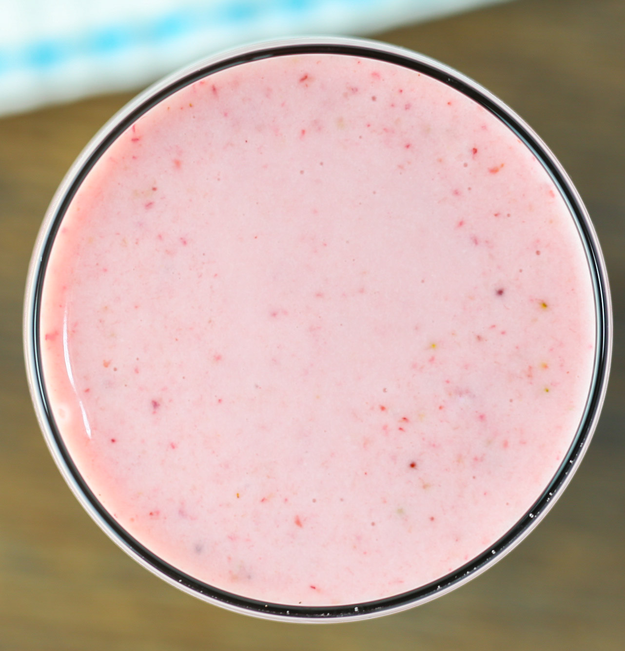 Strawberry & Banana Smoothie with a Tropical Twist