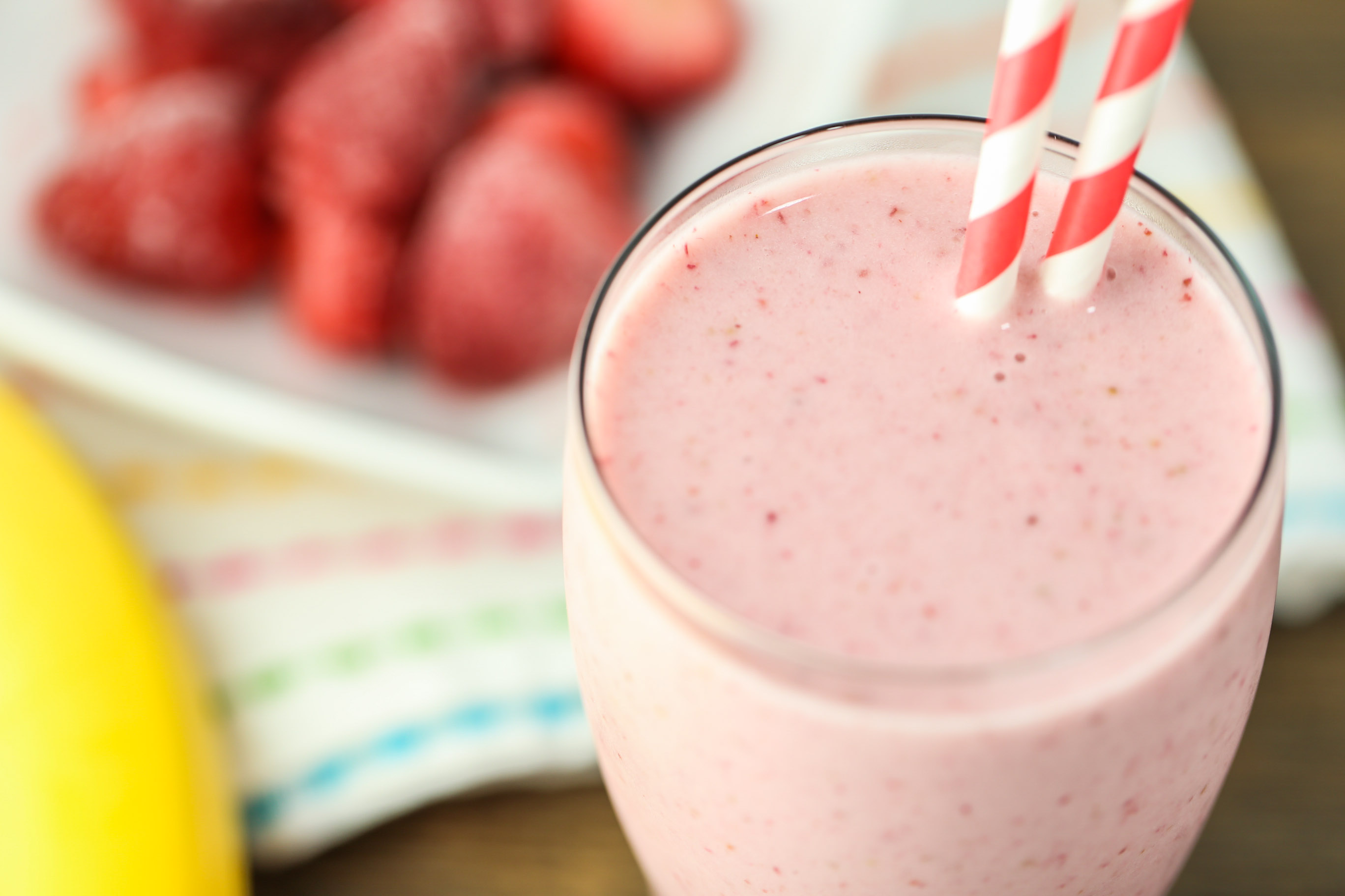 Strawberry Banana Tropical Twist Smoothie