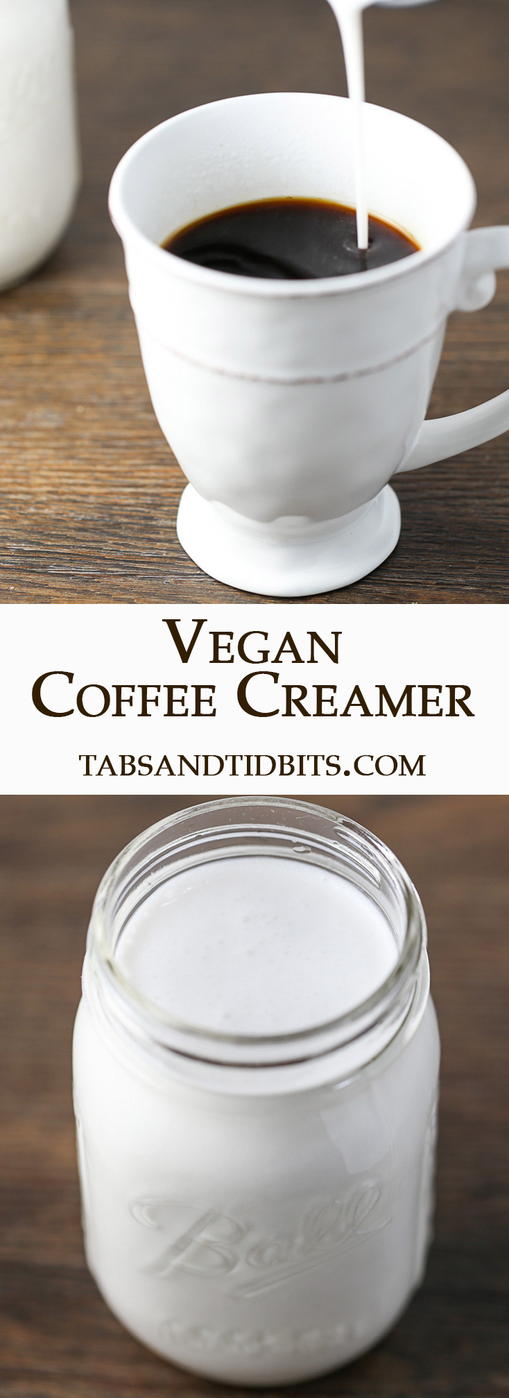 Vegan Coffee Creamer Tabs & Tidbits