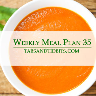 Weekly Meal Plan 35