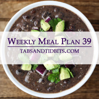 Vegetarian Weekly Meal Plan