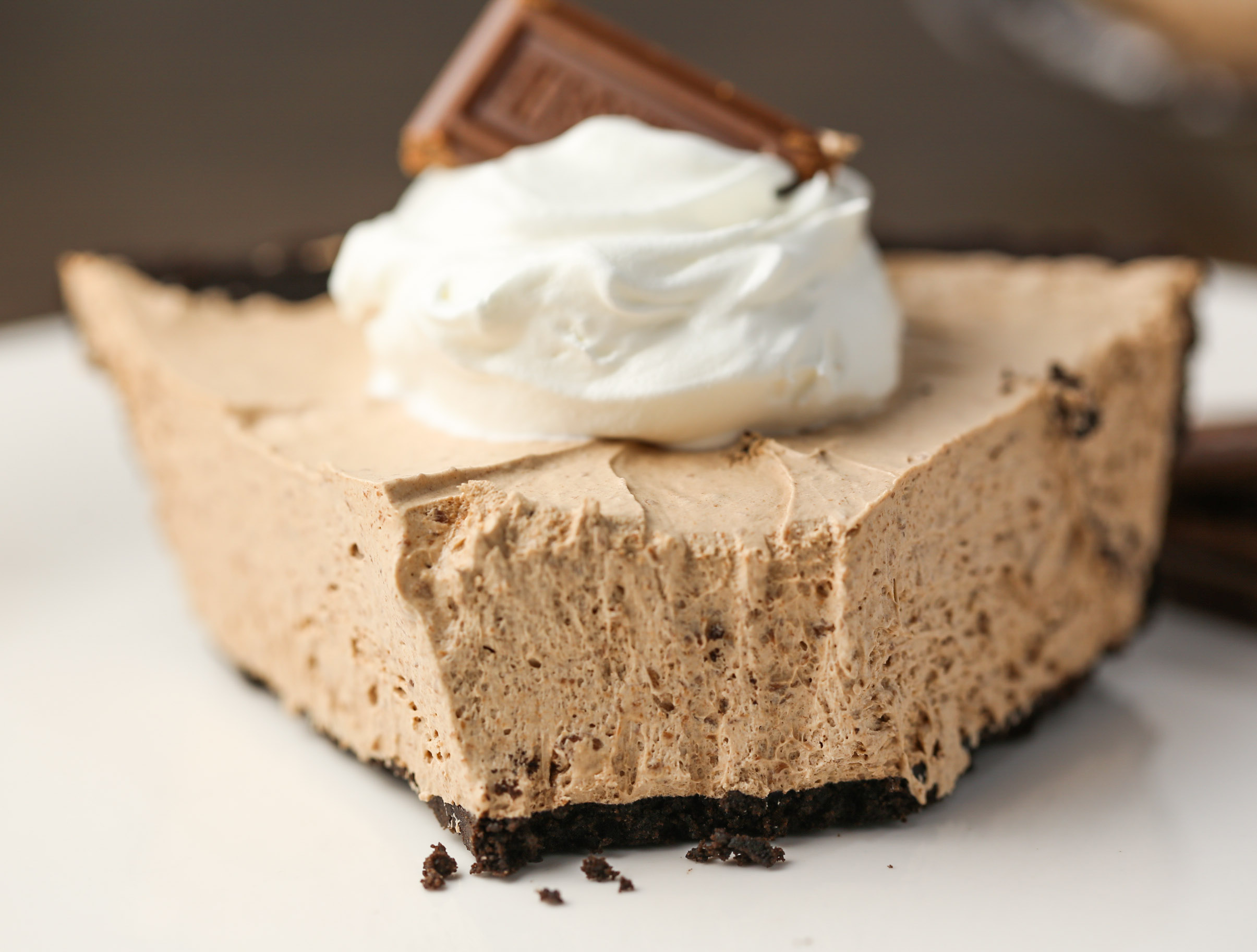 3 Ingredient Chocolate Pie