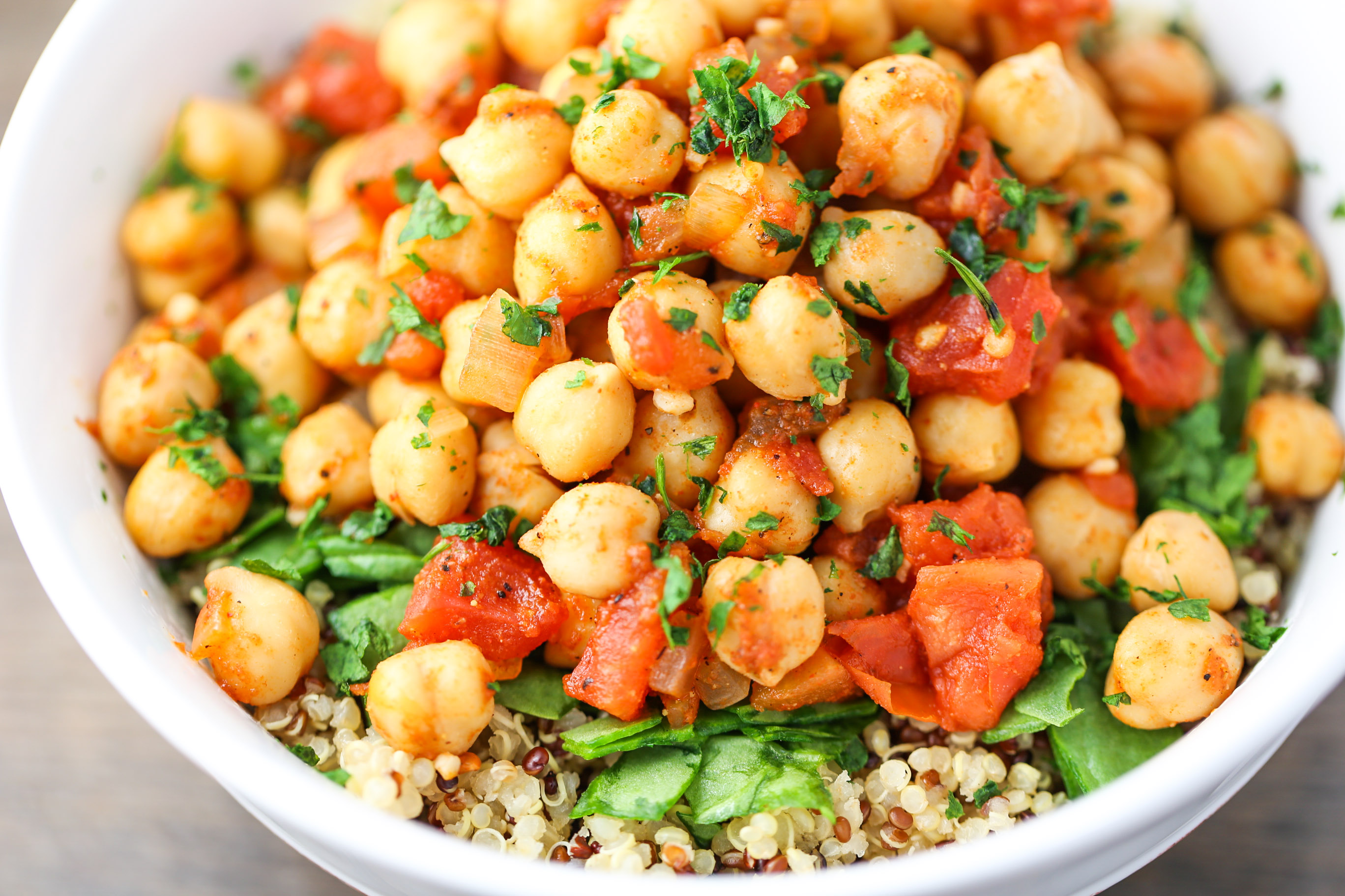 Chickpea & Quinoa Bowls