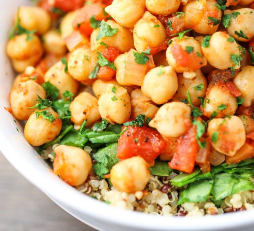 Chickpea and Quinoa Bowls