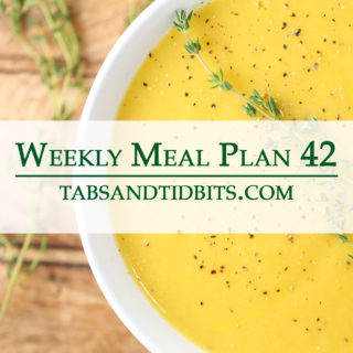 Weekly Meal Plan 42