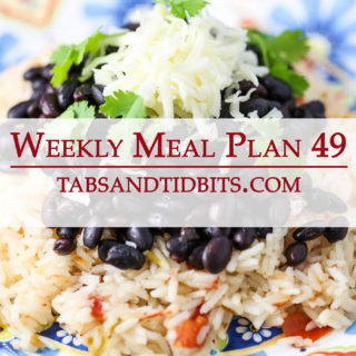 Vegetarian Weekly Meal Plan