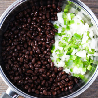 Simple & Spicy Refried Black Beans