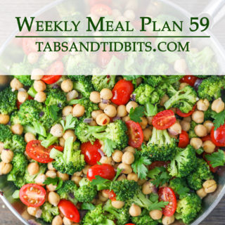 Vegetarian Weekly Meal Plan!