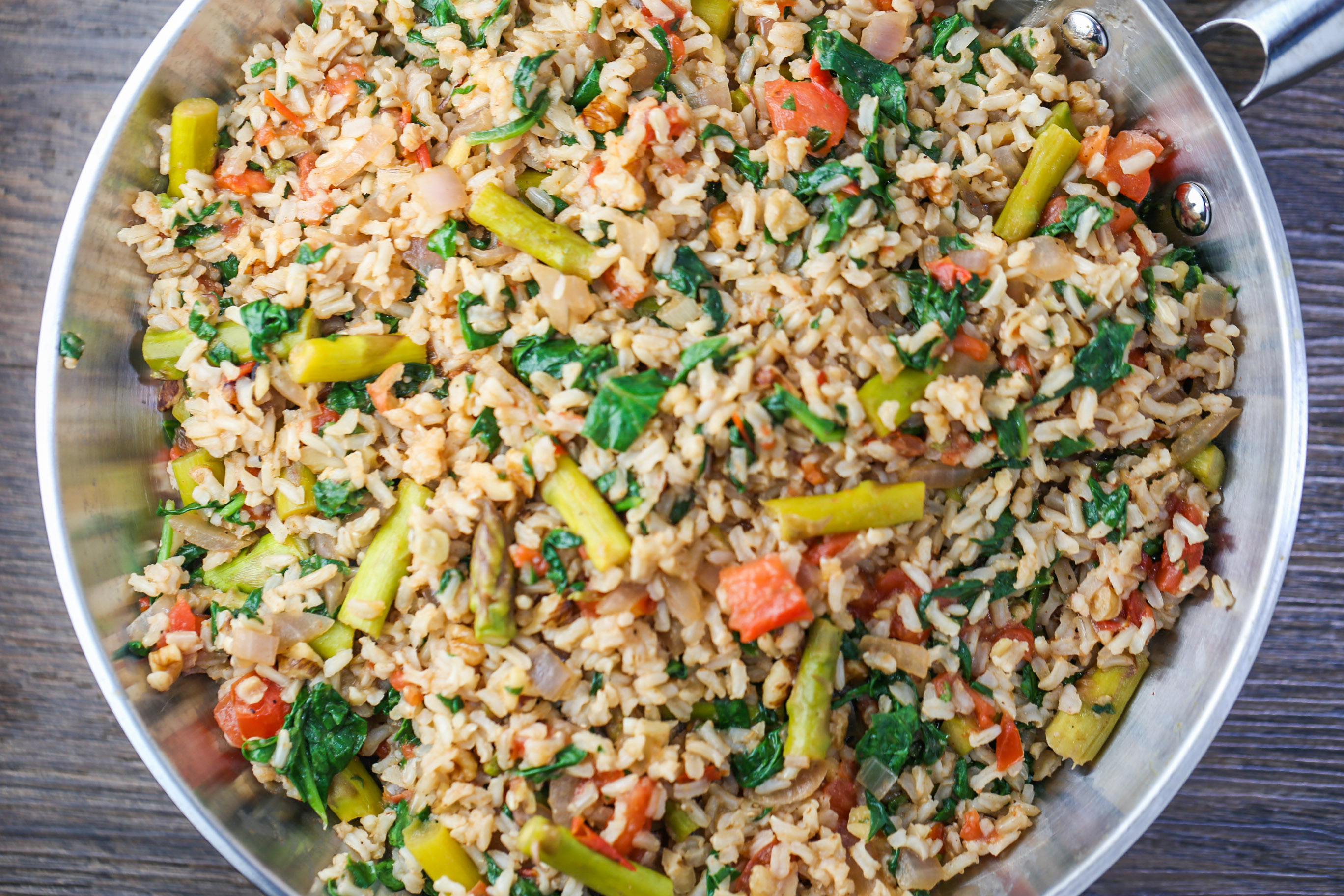 Brown Rice Veggie Bowl