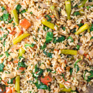 Brown Rice Veggie Bowl