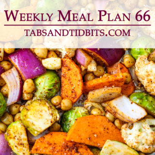 Vegetarian Weekly Plan!