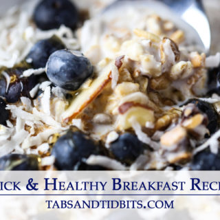 Healthy breakfast recipes for life on the go!