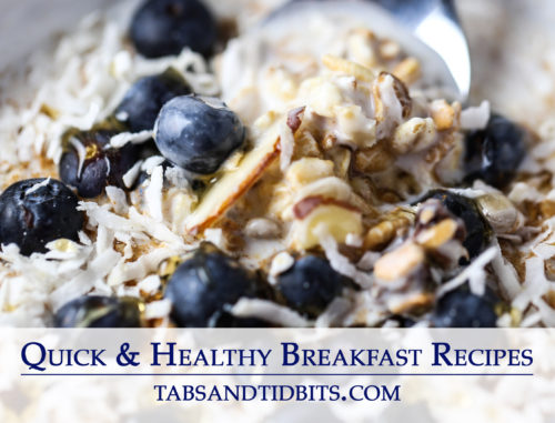 Healthy breakfast recipes for life on the go!