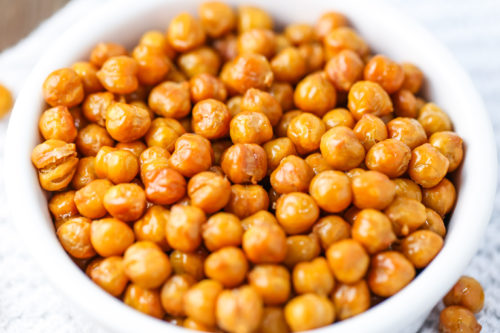 Salt & Vinegar Roasted Chickpeas