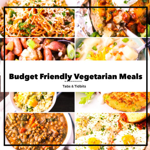 Budget Friendly Vegetarian Meals